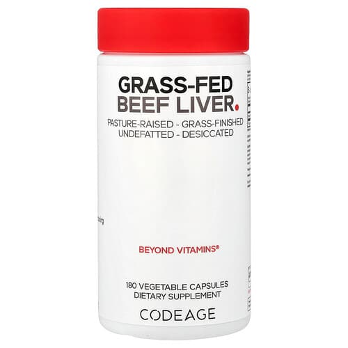 Codeage, Rohusöödetud veisemaks, 180 kapslit (500 mg kapsli kohta)