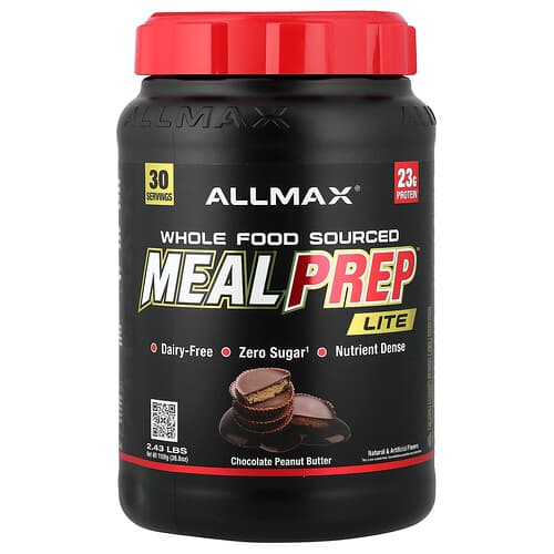 ALLMAX, Meal Prep™ Lite, šokolaadi-maapähklivõi, 2,43 naela (38,8 untsi)