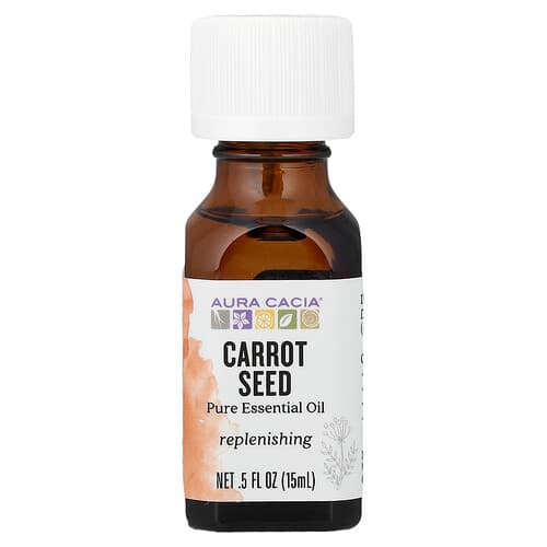 Aura Cacia, Puhas eeterlik õli, porgandiseemned, 15 ml