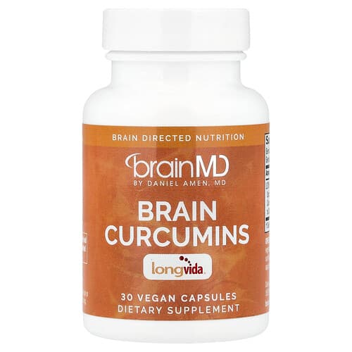BrainMD, Aju kurkumiinid, 30 vegan kapslit (400 mg kapsli kohta)
