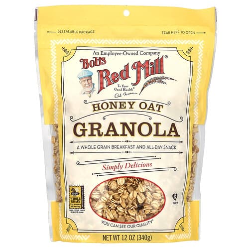 Bob's Red Mill, Granola, mee-kaerahelbed, 340 g