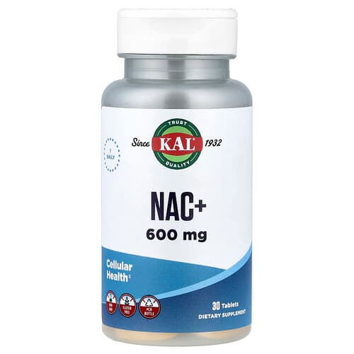 KAL, NAC+, 600 mg, 30 tabletti