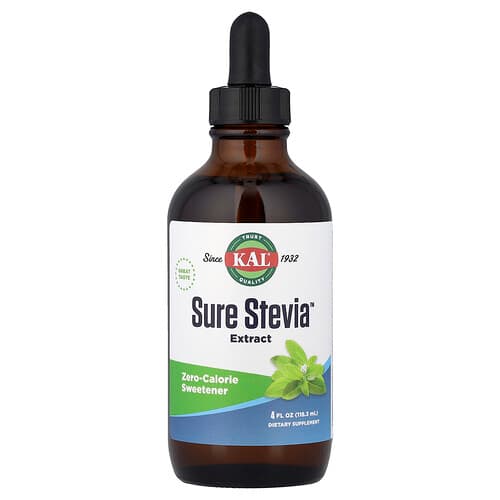 KAL, Sure Stevia™ ekstrakt, 118,3 ml