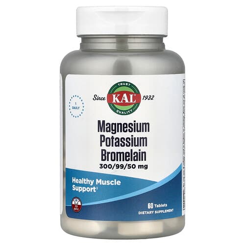 KAL, Magneesiumkaaliumbromelain, 60 tabletti