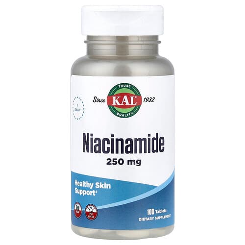 KAL, Niatsiinamiid, 250 mg, 100 tabletti