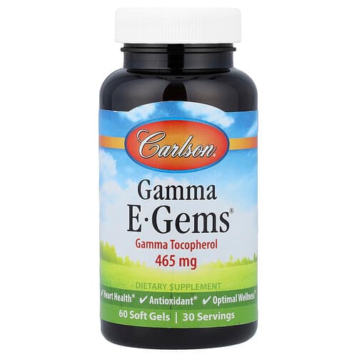 Carlson, Gamma E-Gems®, 60 pehmet geeli
