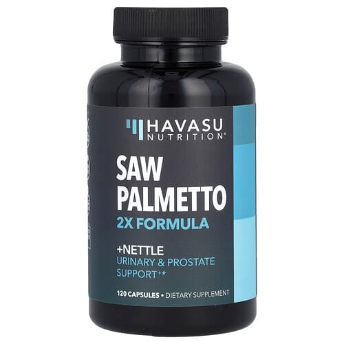 Havasu Nutrition, Saagpalmi ekstrakt, 2x valem + nõges, 120 kapslit