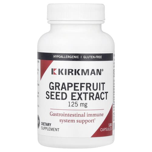 Kirkman Labs, Greibiseemne ekstrakt, 125 mg, 120 kapslit