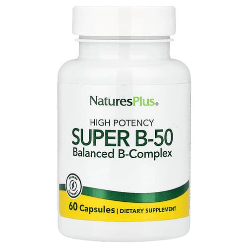 NaturesPlus, Super B-50, 60 kapslit
