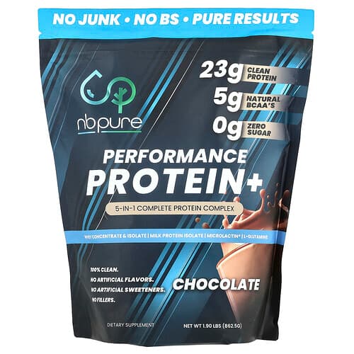 NB Pure, Performance Protein+, šokolaadine, 862,5 g