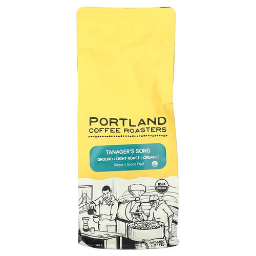 Portland Coffee Roasters, Orgaaniline jahvatatud kohv, heledalt röstitud, Tanager's Song, 340 g