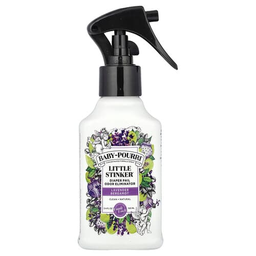 Poo-Pourri, Baby-Pourri™, Little Stinker™, mähkmeämbri lõhna eemaldaja, lavendli-bergamoti, 100 ml