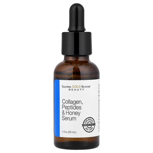 California Gold Nutrition, Kollageeni, peptiidide ja mee seerum, 30 ml