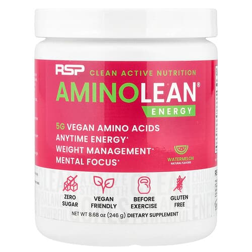 RSP Nutrition, AminoLean, arbuus, 270 g