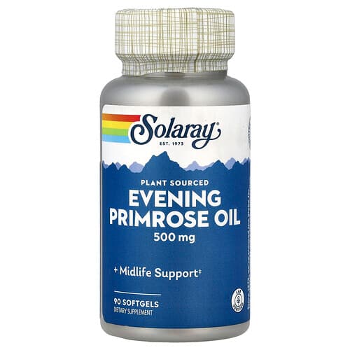 Solaray, Taimset päritolu kuningakepiõli, 500 mg, 90 pehmet geeli