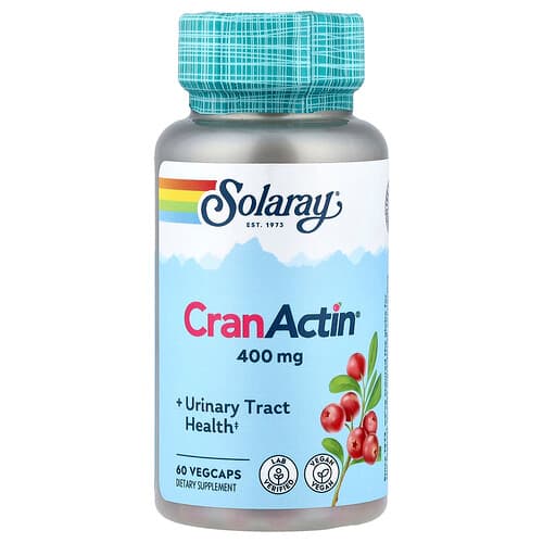 Solaray, CranActin®, 60 taimekapslit