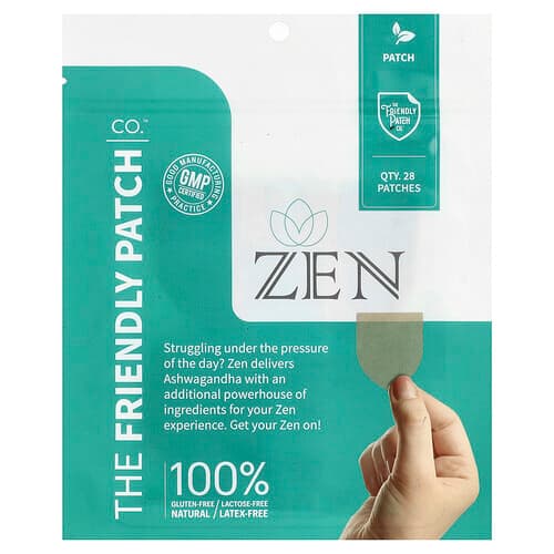 The Friendly Patch, Zen, stressiplaaster, 28 plaastrit