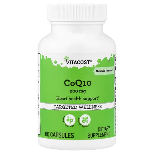 Vitacost, Koensüüm Q10, 200 mg, 60 kapslit