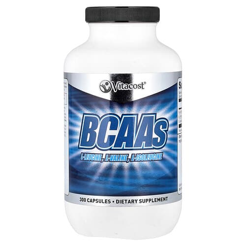 Vitacost, BCAA-d, 300 kapslit