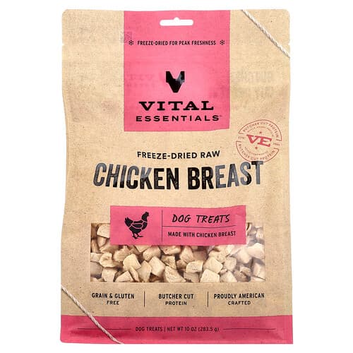 Vital Essentials, Külmkuivatatud toored koeratoit, kanarind, 283,5 g