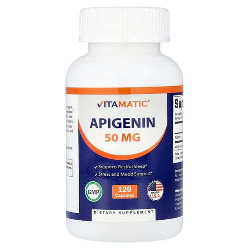 Vitamatic, Apigenin, 50 mg, 120 kapslit