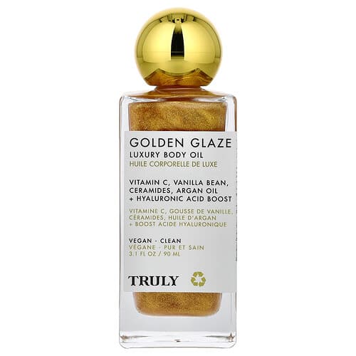 Truly Beauty, Luksuslik kehaõli Golden Glaze'iga, 90 ml