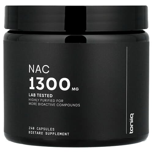 Toniiq, NAC, 240 kapslit (650 mg kapsli kohta)